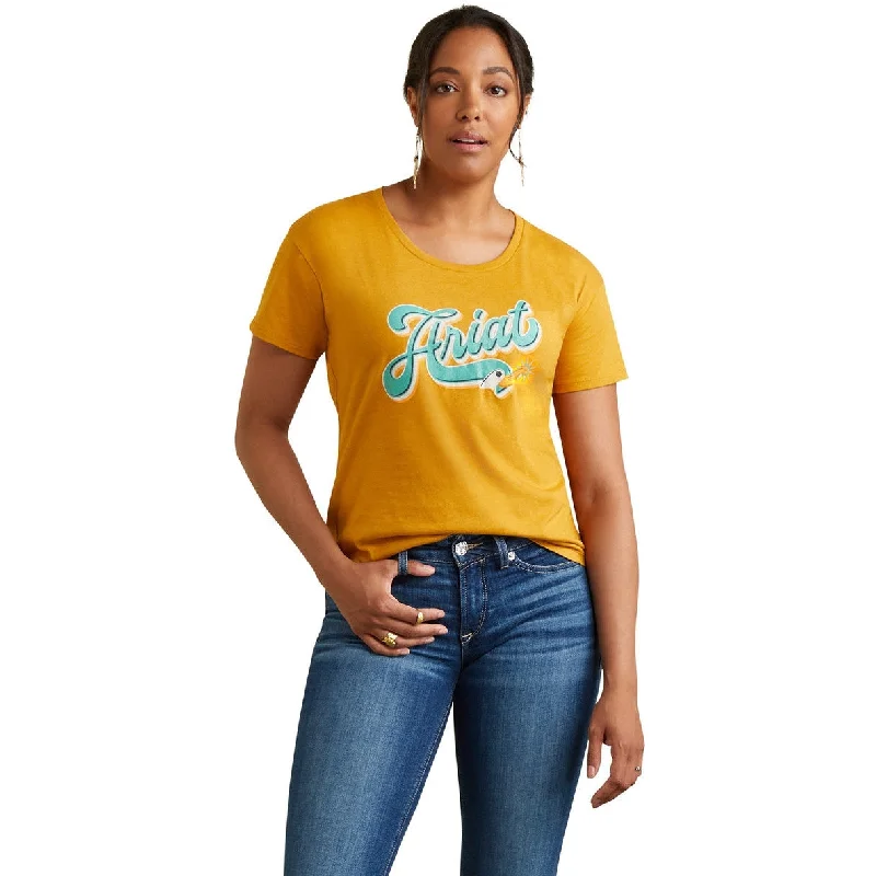 Ariat Women's Buckhorn Spur Script Tee