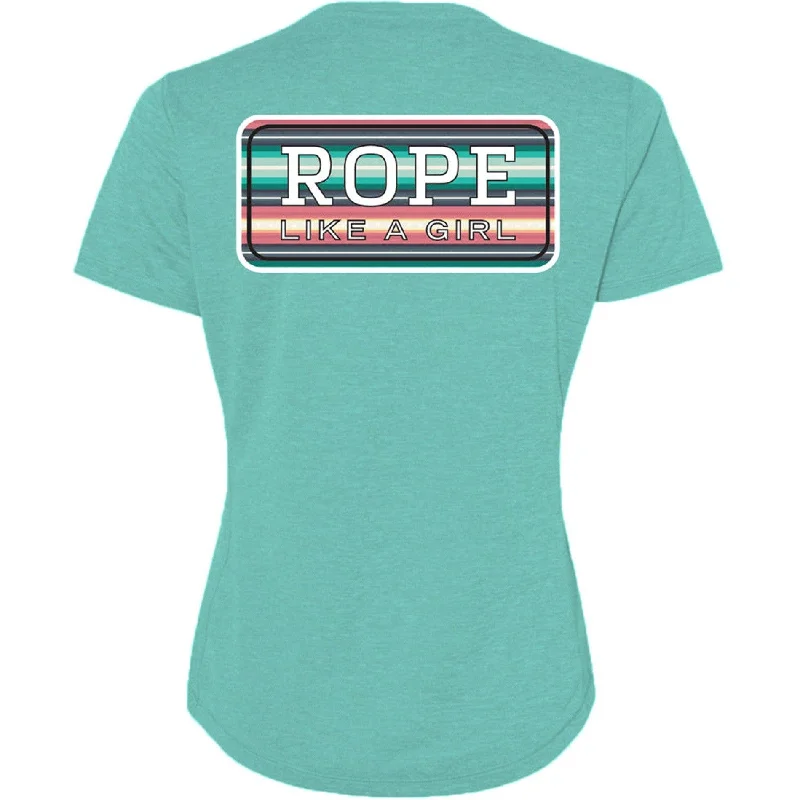 Hooey Women's Turquoise Bodega Tee