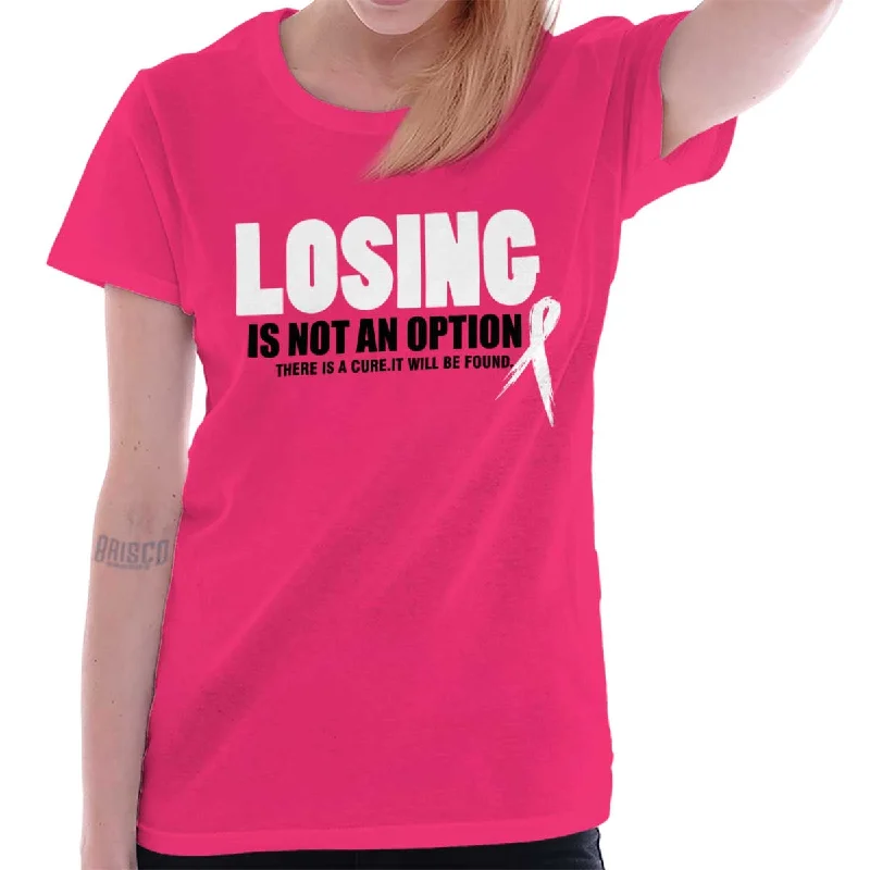 Breast Cancer Awareness Ladies T Shirt