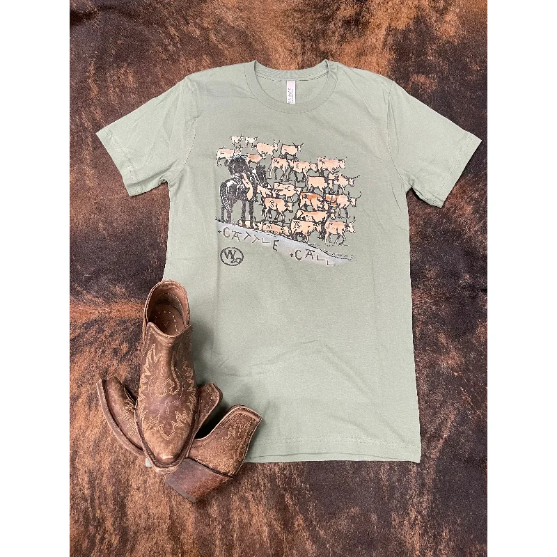 West 20 Custom Cattle Call Tee