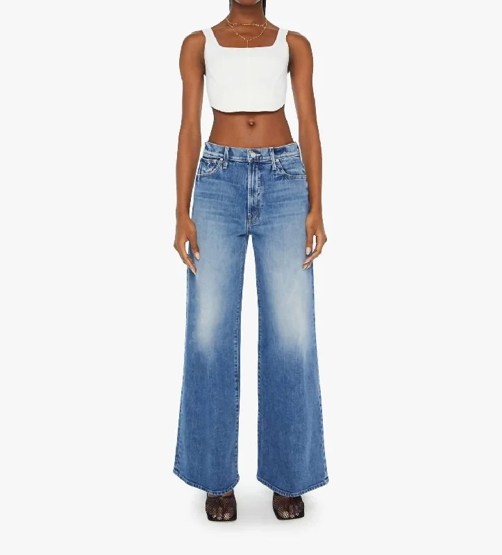 Ditcher Roller Zip Skimp Jeans In Music In The Medium