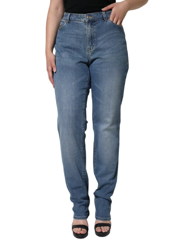 Emporio Armani  Washed High Waisted Skinny Women  Women's Jeans (Pre-Owned)