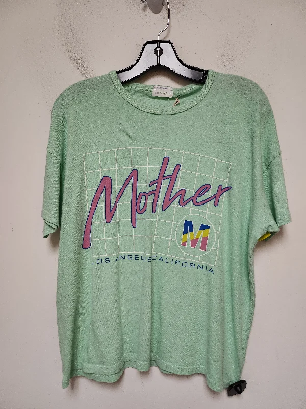 Top Short Sleeve Basic By Mother In Green, Size: Xs