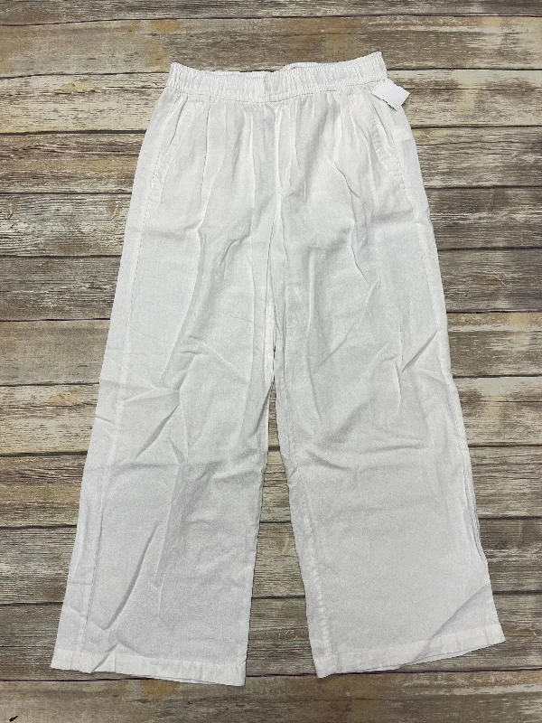 Pants Linen By Old Navy In White, Size: M