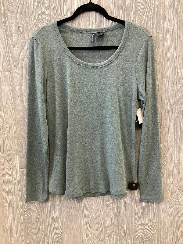 Top Long Sleeve Basic By Cynthia Rowley In Green, Size: L