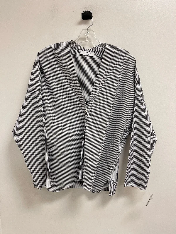 Top Long Sleeve By Bailey 44 In Striped Pattern, Size: Xs