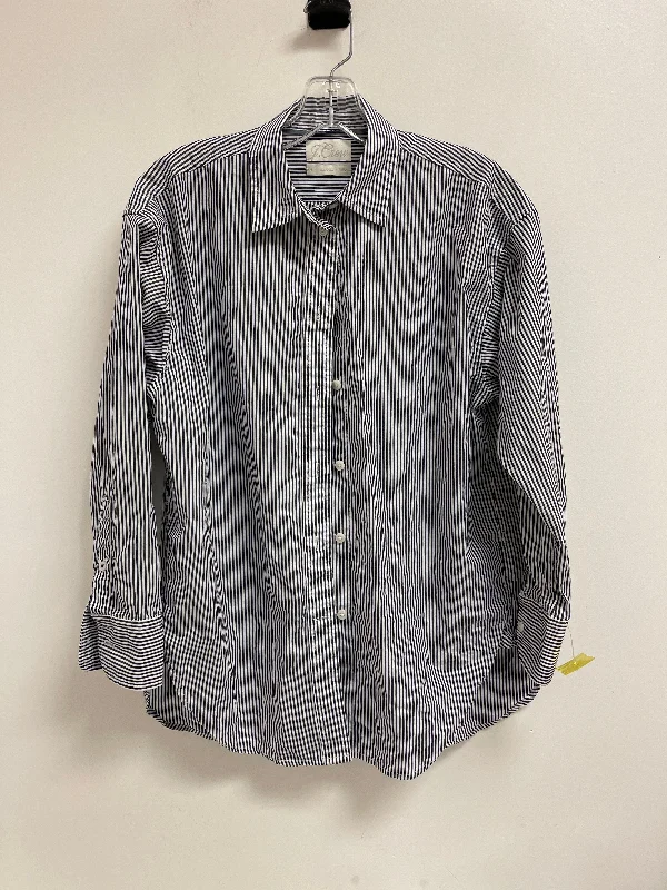 Top Long Sleeve By J. Crew In Striped Pattern, Size: S