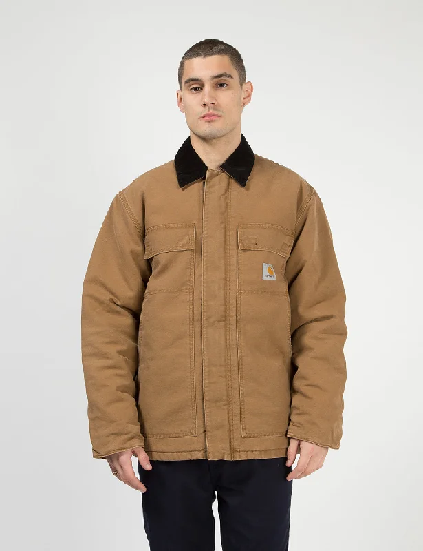 Carhartt-WIP OG Arctic Coat (Organic Cotton) - Hamilton Brown/Black