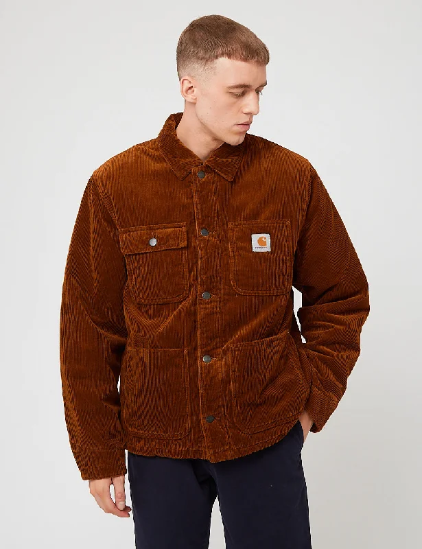 Carhartt-WIP Michigan Coat (Corduroy) - Tawny Brown