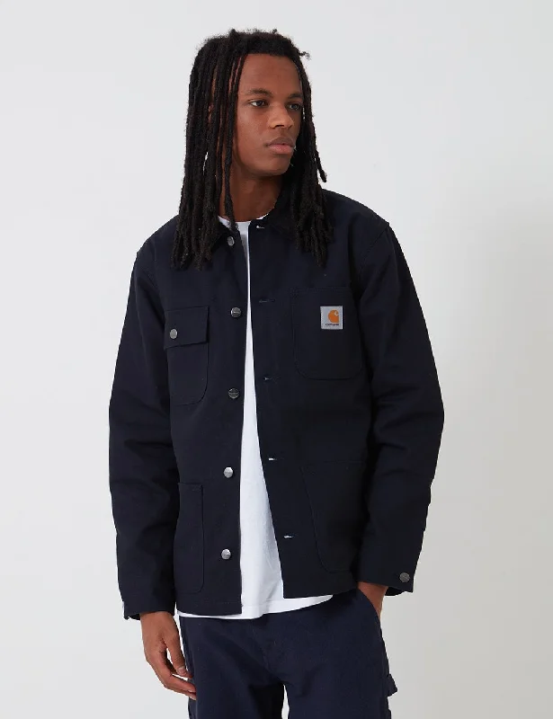 Carhartt-WIP Michigan Coat - Dark Navy Blue/Black