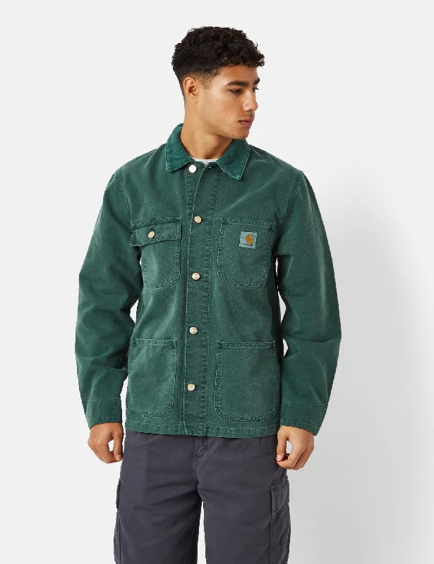 Carhartt-WIP Michigan Coat (Organic) - Botanic Green/Botanic Green