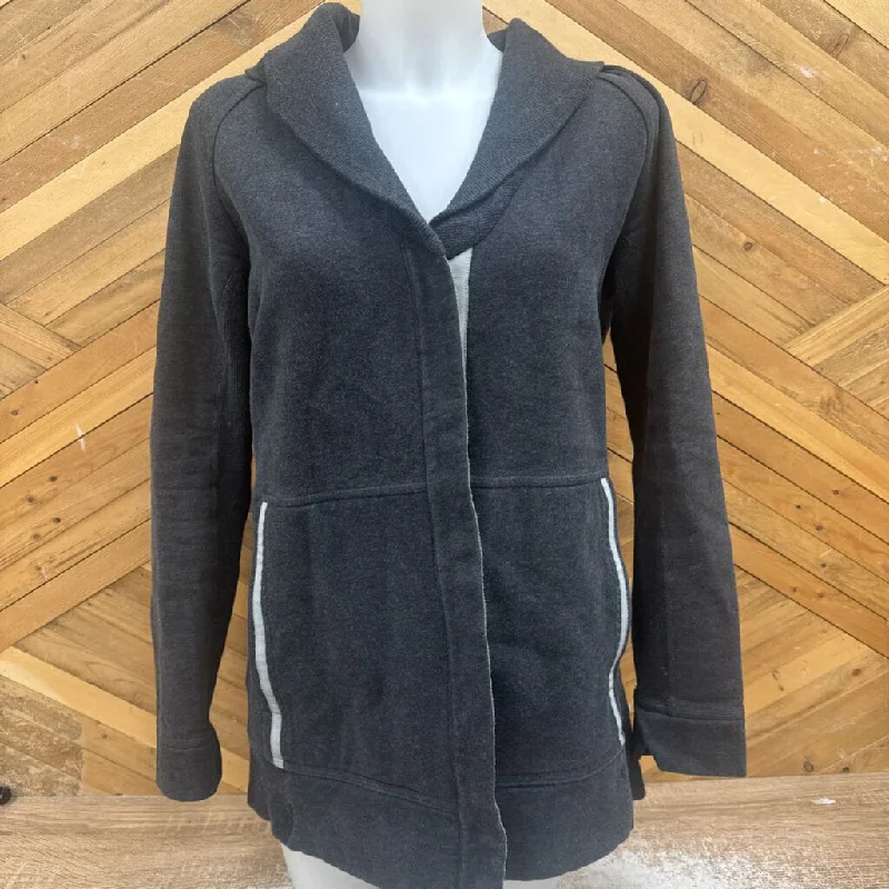 Lululemon - Women's Button Up Cardigan Sweatshirt - MSRP comp $118: Grey-women-