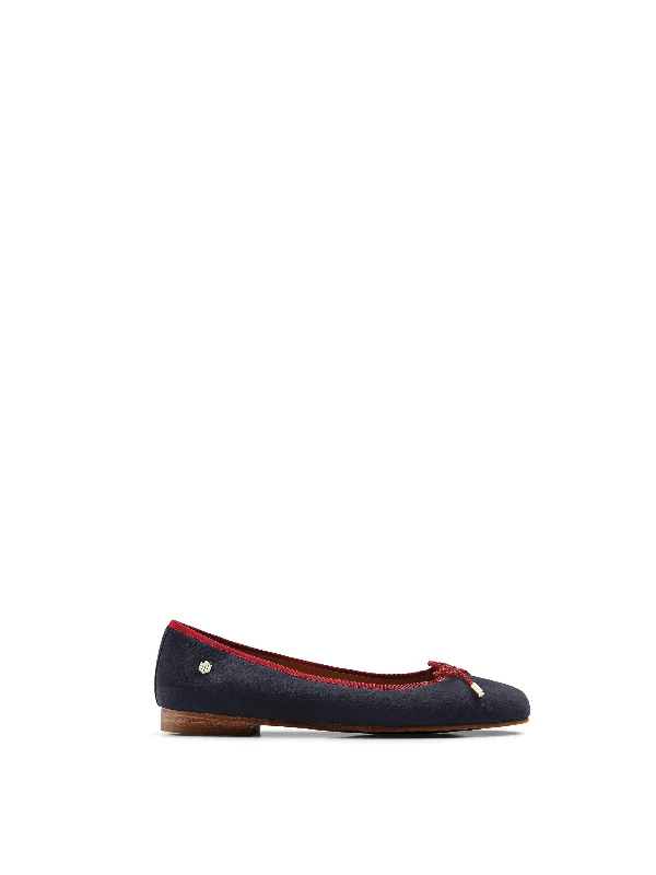 Marylebone - Navy & Red