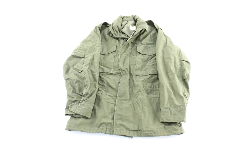 Vintage Military Cold Weather Field Zip Up Jacket