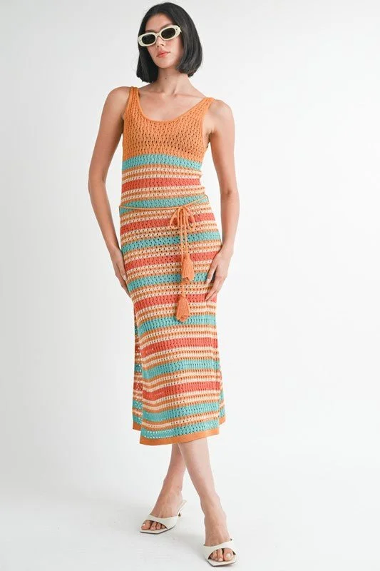 Alyssa Crochet Maxi Dress