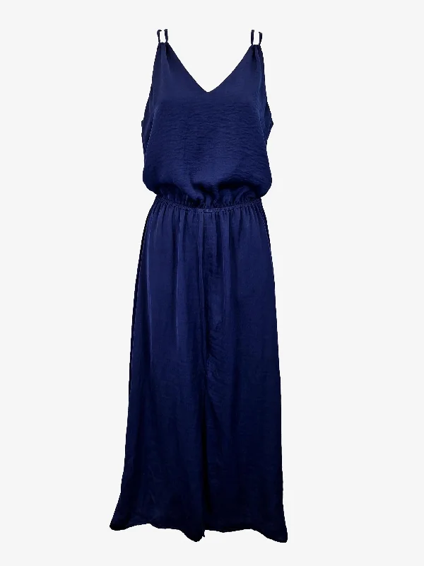 Witchery Cobalt Slit Strap Maxi Dress Size 4