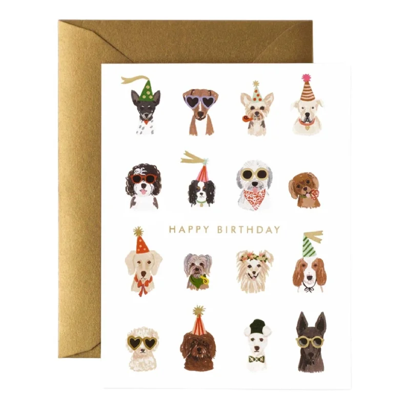 Party Pups Birthday Card