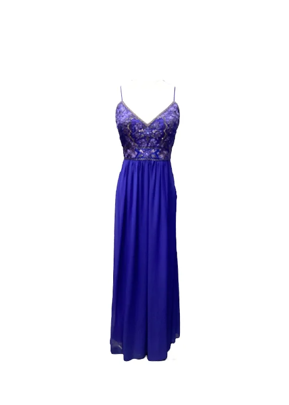 Sue Wong Blue Evening Gown 6